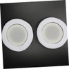 KOMBIUDA 1pair Convenient Headphone Replacement Cushions for Round Headsets Comfortable