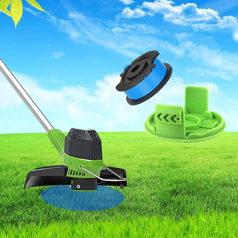 YWNYT Strimmer Spool for Greenworks, Single Cord Spool for Lawn