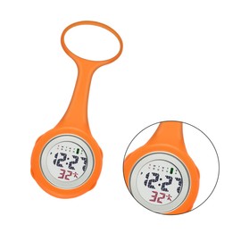 OATIPHO Lcd Digital Watch Clip Stylish Watch for Healthcare Professionals Easy to Design for and Medical Staff