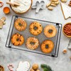 Kingrol 2-Piece Cooling Rack with Collapsible Folding Legs - for