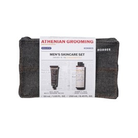 KORRES Men Anti-Ageing Skincare Set, Gift Set for Men, 50 + 250 ml