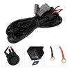 40A 12V Wiring Harness LED Spot Light Modification DT Interface