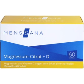 Magnesium Citrate + D Menssana Capsules