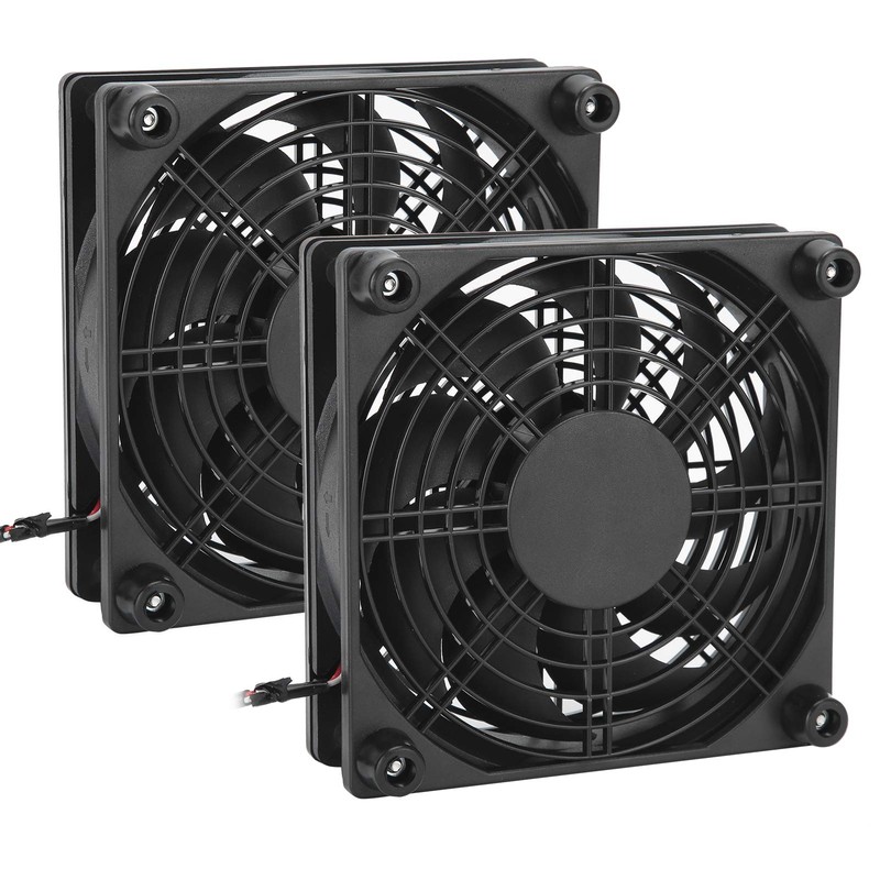 Tbest USB Cooling Fan 120MM 2 Pack Computer Case Fan