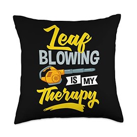 Leaf Blower Electric Leaf Blowing Machine Gardening Throw Pillow