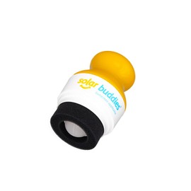QUAD BLUE Solar Buddies Refillable Roll On Sponge Applicator For Kids, Adults, Families, Travel Size Holds 100ml Travel Friendly for Sunscreen, Suncream and Lotions