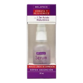 Belabel Srum Facial Hidratante Antiarrugas cido Hialurnico 30ml
