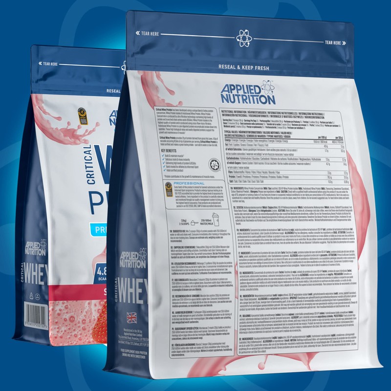 Applied Nutrition Critical Whey Protein Powder 450g - High Protein