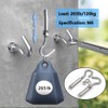 Concrete Wall Hook, Lsqurel 304 Stainless Steel Concrete Anchors Heavy