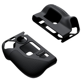 JSAUX Silicone Grip Protection Case for Steam Deck - GripSkin & GripArmor Set (Left & Right) - GP0016 Black