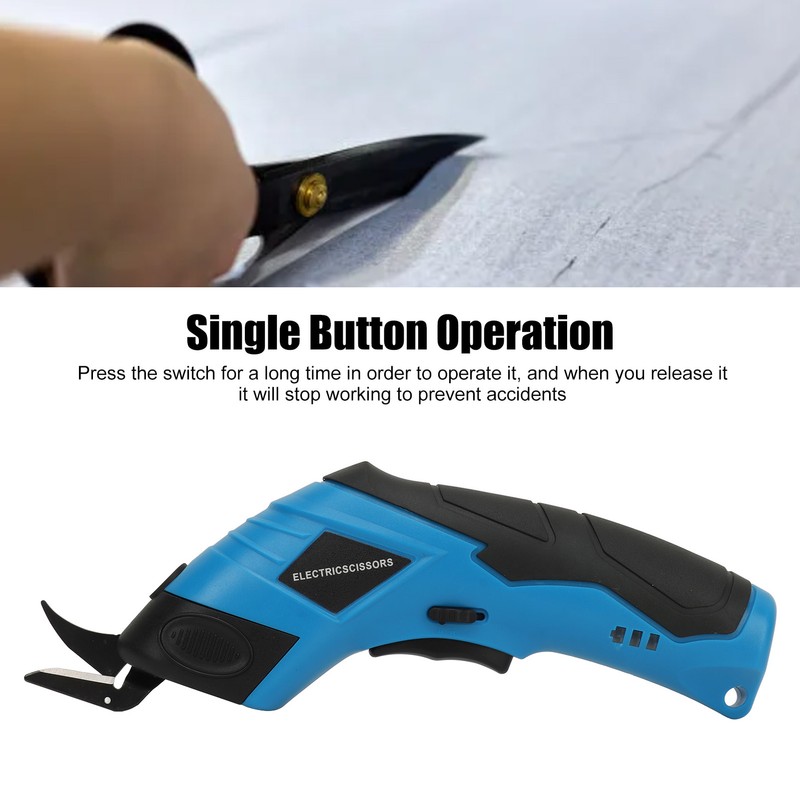 Cordless Electric Scissor Lithium Ion Rechargeable Tungsten Steel Electric Box