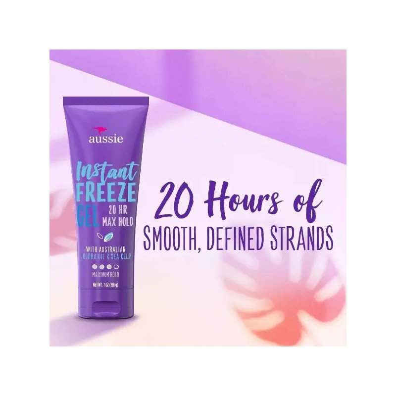 Aussie 인스턴트 프리즈 헤어 젤 7 온스 Aussie Instant Freeze