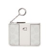 Coach Essential Mini ID Card Case in Signature Canvas, LH/White