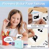 Phomemo White Self-Adhesive Thermal Paper, Glossy Printable Sticker Paper Label