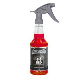 LANE'S Big Red Engine Degreaser- Total Auto Wash Engine Cleaner, Degreaser Spray- Removes Corrosion, Oil, and Grime- Restore Engine Appearance (32 Oz)