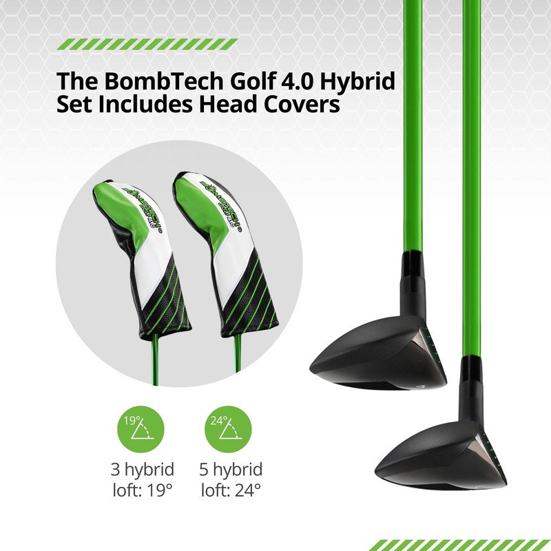 BombTech Golf - 4.0 Hybrid Set (Regular)