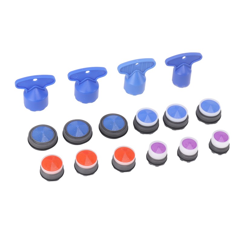 16pcs Faucet Bubbler Inner Core Set Kitchen Basin Faucet Aerator