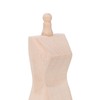 Dollhouse Wooden Mannequin 1:12 Lightweight Mini Clothes Display Holder Model
