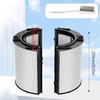 Air Purifier Filter for Dyson 2-in-1 HEPA and Carbon Filter,