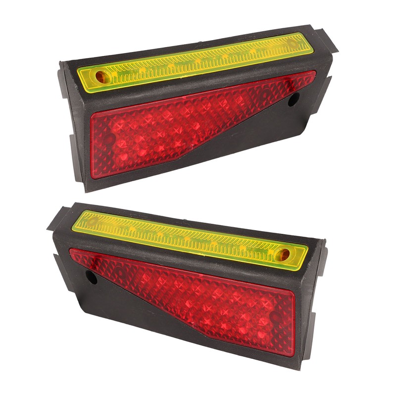 1 Pair Scooter Front Light 10in Warning Lamp High Brightness