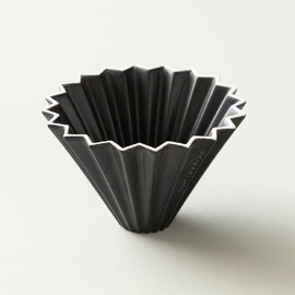 New Color Matte Color ORIGAMI Origami Dripper with Box Engraved *Holder sold separately (MAT BLACK), S size: