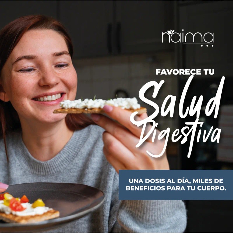 Berberina Hcl 100 Cápsulas Naíma Soporte Metabólico Digestivo Gluten