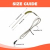 MOOTVGOO 2 Pack Meat Probe Replacement, 2.5MM Plug Temperature Probe