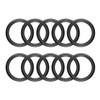 sourcing map Pack of 10 Metric O-Rings Rubber Seal Seal