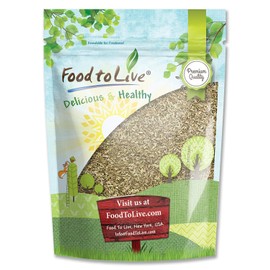 Fennel Seeds, 3 Pounds – Non-GMO Verified, Whole Raw Seeds, Non-Irradiated, Kosher, Vegan, Bulk. Sweet Licorice Flavor. High in Dietary Fiber. Great for Fennel Tea. Pairs Well with Seafood, Indian, and Middle East Dishes.