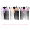 com-four® 14 Piece Makeup Set - Professional Cosmetic Brushes and