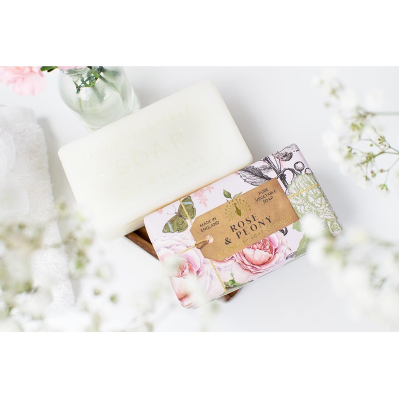 The English Soap Company, Rose & Peony Soap Bar, Anniversary