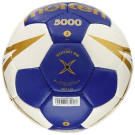 Molten H2X5001-BW Handball Nueva X5000 No. 2 Ball, Blue x White