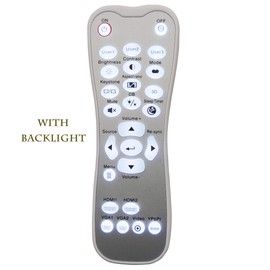 INTECHING BR-3001B Projector Remote Control for Optoma GT1080HDR, HD29H, HD143X, HD146X, HD243X, UHD50X, UHD65, UHZ65, UHZ65LV