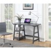 Convenience Concepts Designs2Go Trestle Desk 47" - Modern Desk or