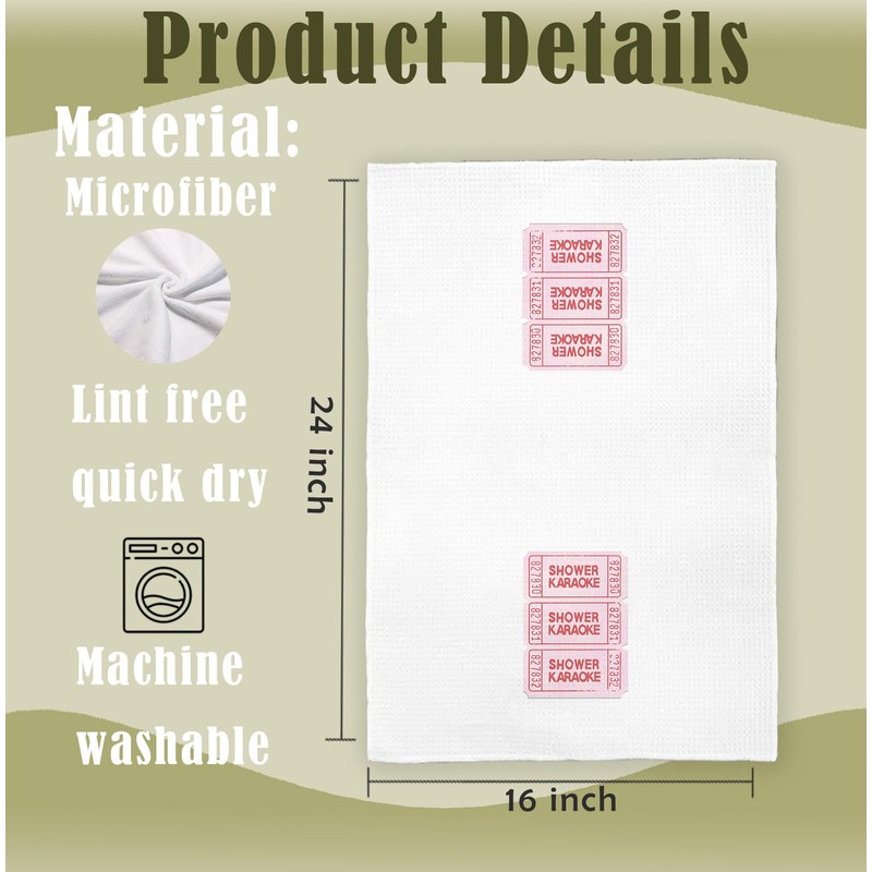 YTRGI Hand Dish Towels for Kitchen and Bathroom 061