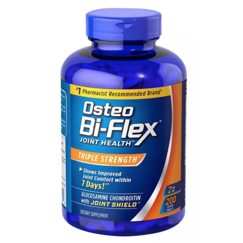 Osteo Bi-Flex 200 Triple Strength Tablets, Glucosamine Chondroitin EXP 02/26