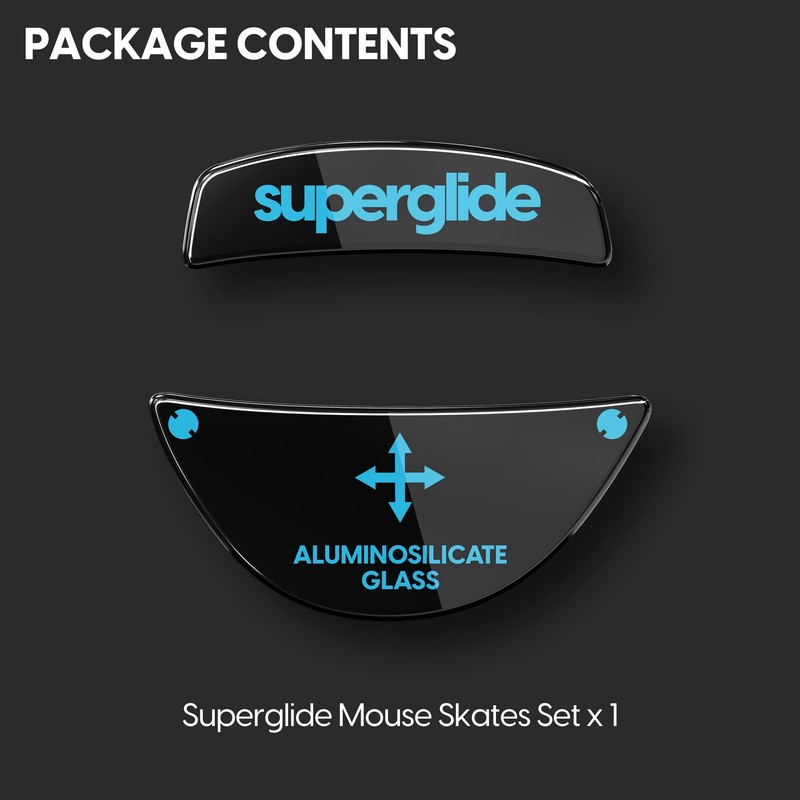 Superglide - Fastest and Smoothest Mouse Feet/Skates Made with Ultra