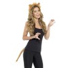 MIMIKRY Costume Accessory Set Lion Headband with Ears and Tail