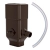 Prestantious Downspout Diverter, Rainwater Diverter with Adjustable Switch Valve, Rainwater