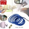 65ft x 1/4" Airless Paint Spray Hose, Blue Color Sprayer