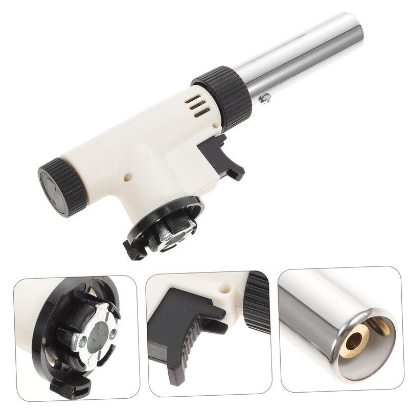 iplusmile Torch for Baking Adjustable Flame Culinary for Soldering and