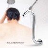 Brazo de Extensión de Ducha con Cuello de Ganso Curvado