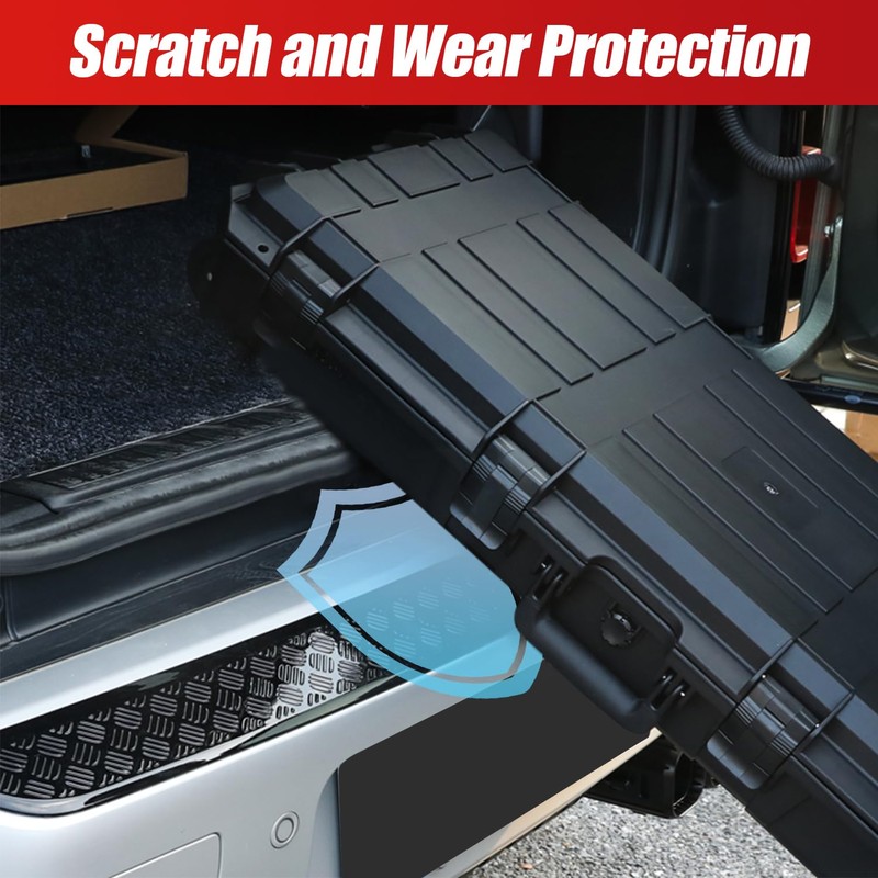 Rear Bumper ABS Black Body Anti-Scratch Protection Cover Trim Kit