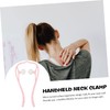 BIUDECO 1Pc Handheld Neck Massager Manual Cervical Massage Tool for