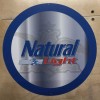 Natural Light 12 Inch Metal Sign