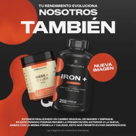Vital Botanics Hierro Suplemento Vitamina Jengibre 200 Cápsulas Multivitamínico Hombre Mujer Aditivos Gluten