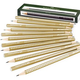 Faber-Castell Glitter Gold Pencil