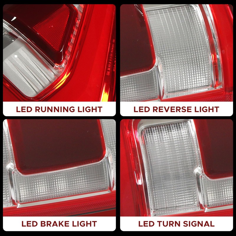 Tail Light Assembly Compatible with 2021 2022 2023 Ford F150