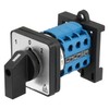 Heschen Universal Rotary Cam Selector Switch, SZW26-20/D303.3-B11R, 35mm DIN Rail