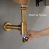 KEOKBON Universal Siphon, Siphon for Sink and Washbasin, Keymark Brass